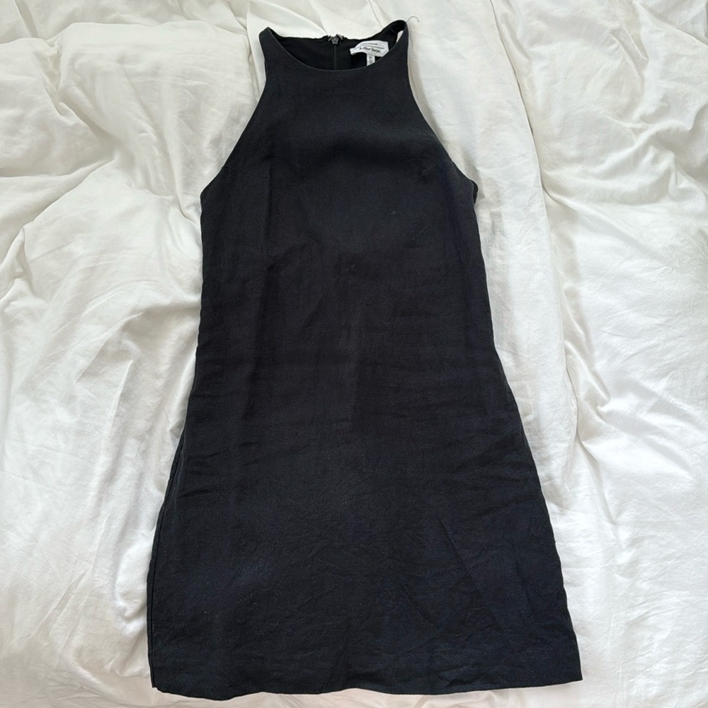 & Other Stories Linen A-Line Dress